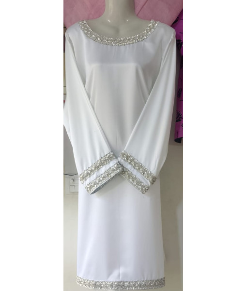 White Silk 2PC